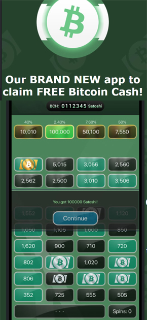 Get FREE Bitcoin Cash